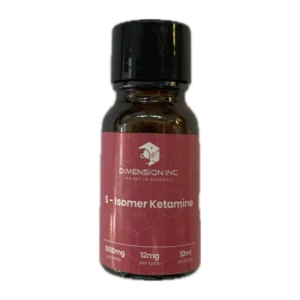 S – Isomer Ketamine – Flavoured Nasal Spray – by “Dimensions Inc”